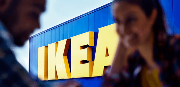IKEA dükanynyň daşy